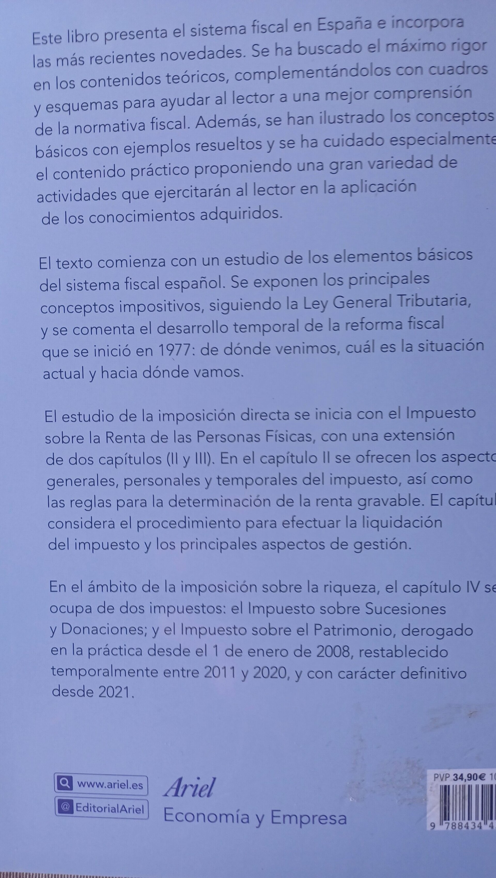 Sistema fiscal español I 14 edición. - 2