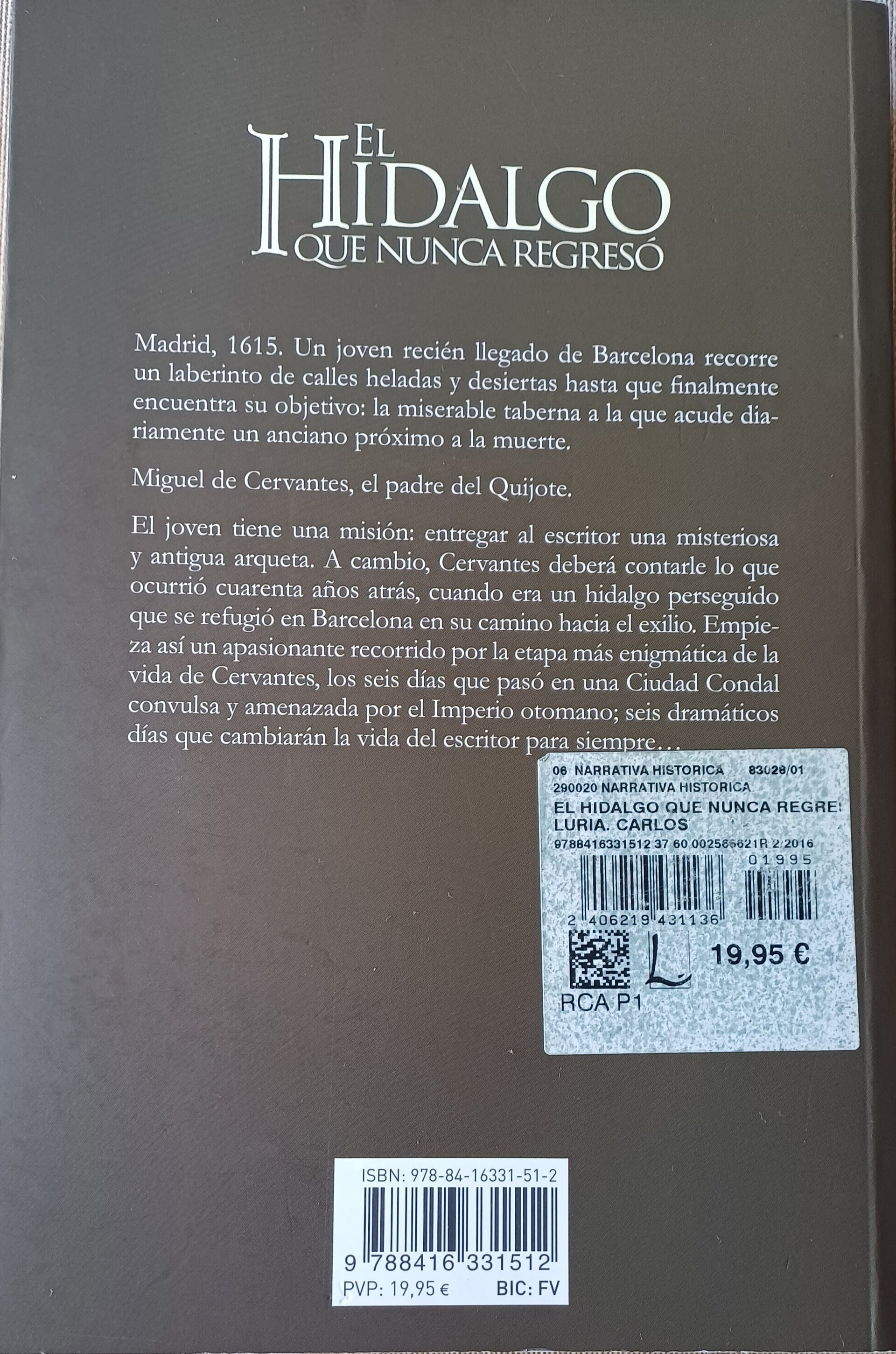 El Hidalgo Que nunca regresó - 2