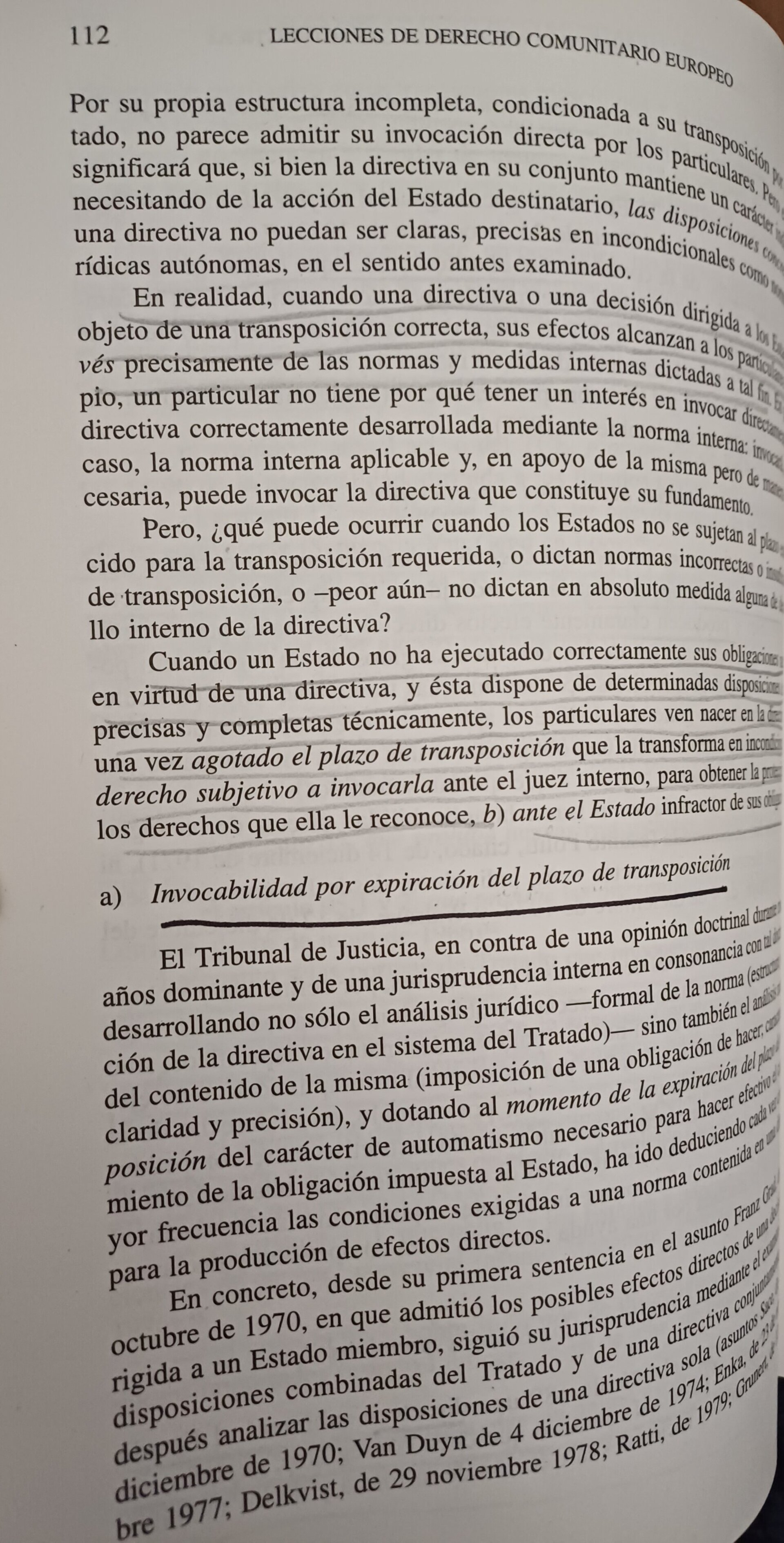 Lecciones de Derecho Comunitario Europeo - 5