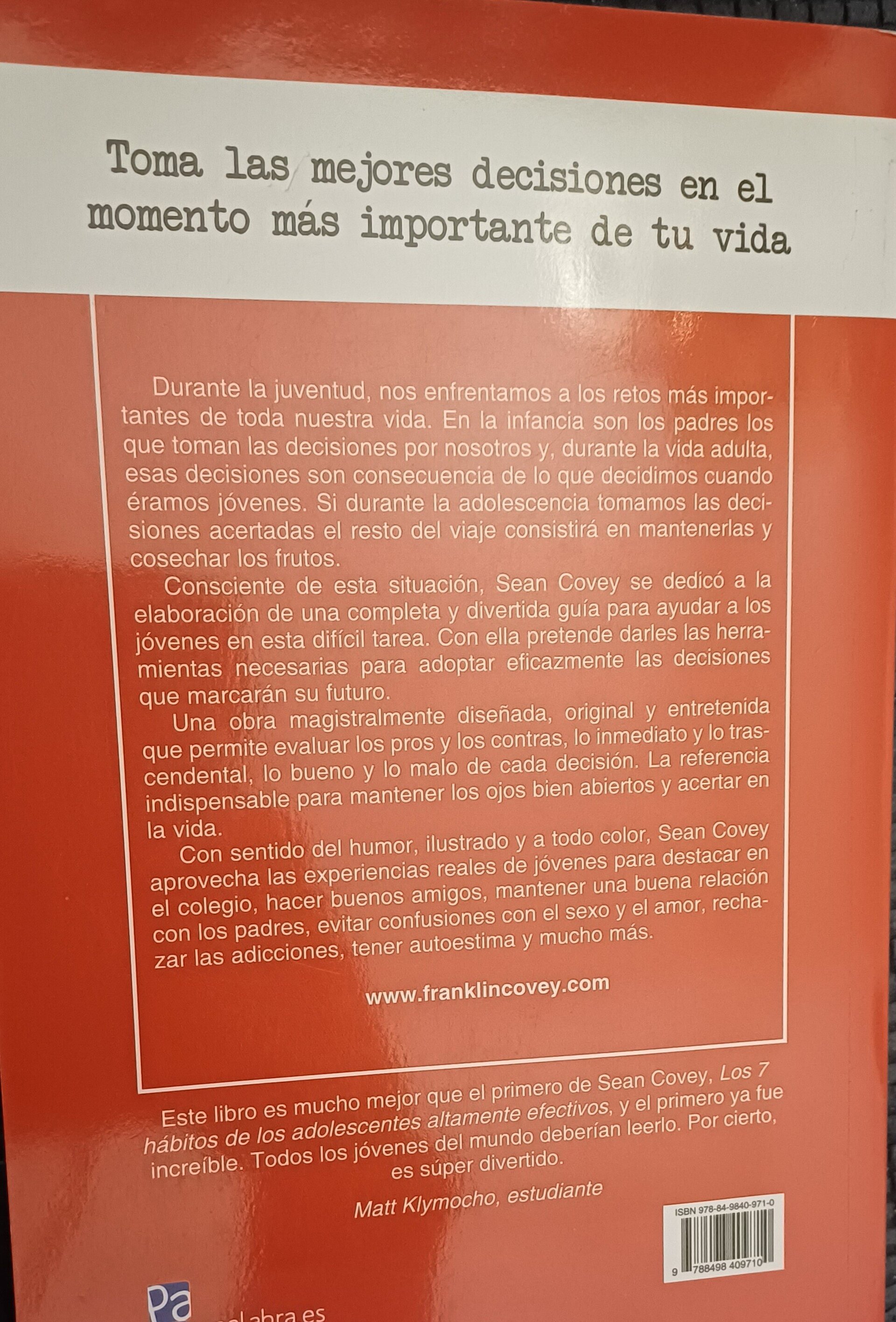 Las 6 Decisiones más importantes de tu vida - 2